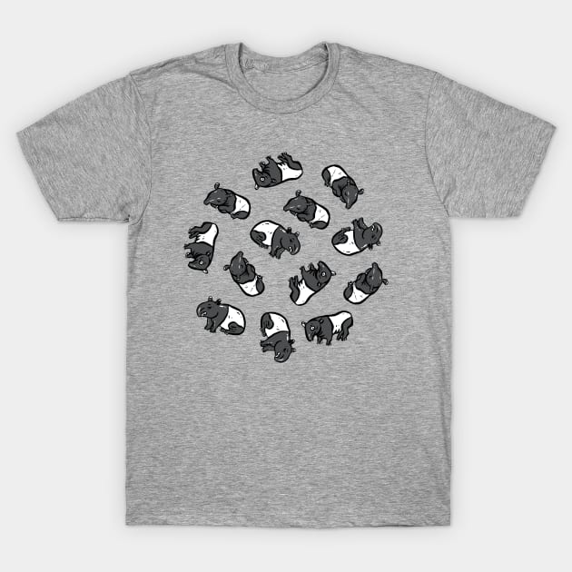 Malayan tapir T-Shirt by nokhookdesign